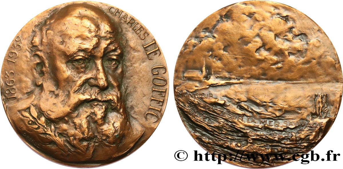LITERATURE : WRITERS - POETS Médaille, Charles Le Goffic SPL