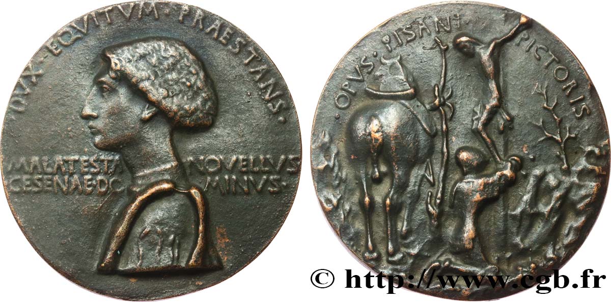 ITALY Médaille, Domenico Novello Malatesta AU