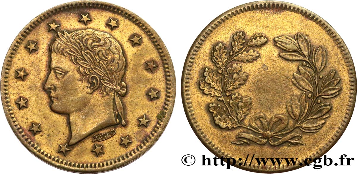 NAPOLEON S EMPIRE Médaillette, Napoléon Ier XF