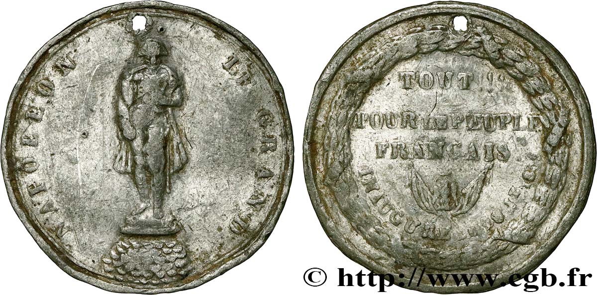 LOUIS-PHILIPPE Ier Médaille, Tout pour le peuple français TB+