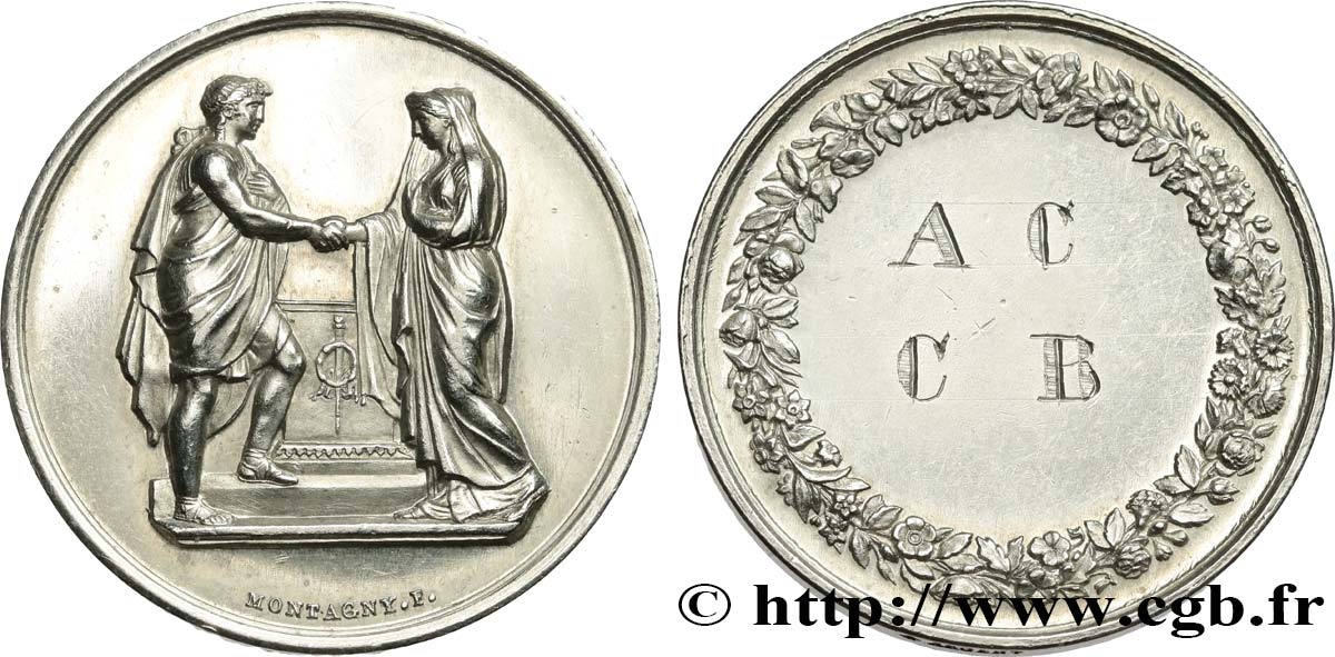 AMOUR ET MARIAGE Médaille de mariage q.SPL