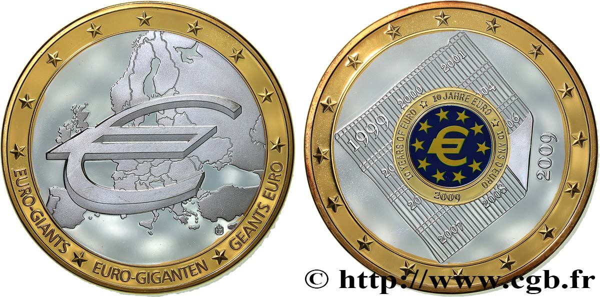 EUROPA Médaille, Les géants de l’Euro AU