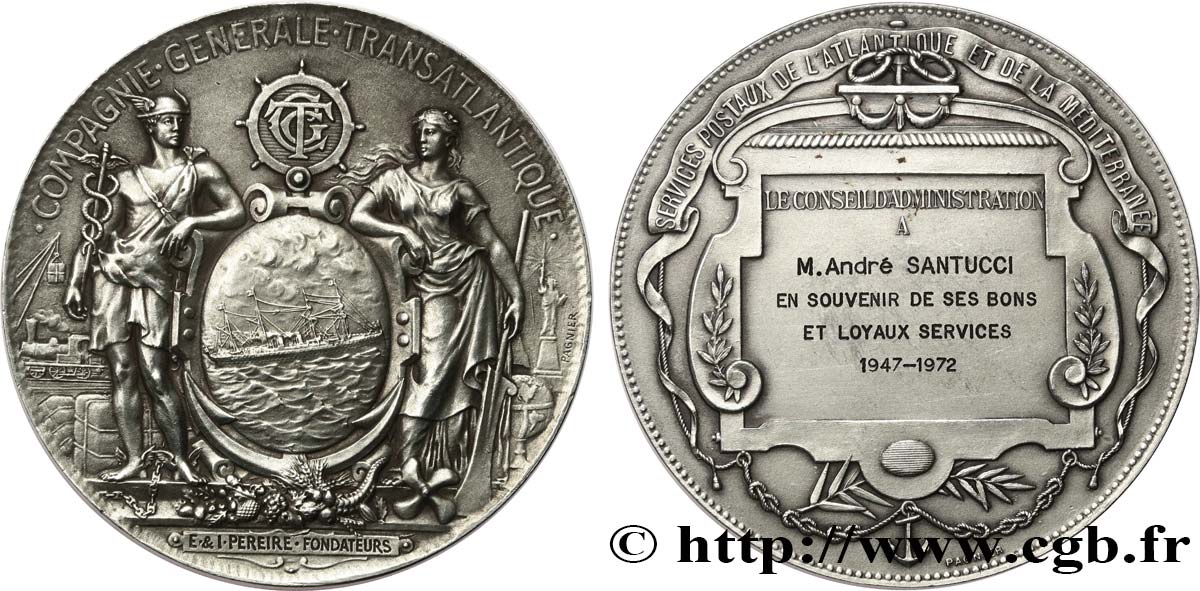 QUINTA REPUBLICA FRANCESA Médaille de récompense, Conseil d’administration MBC+