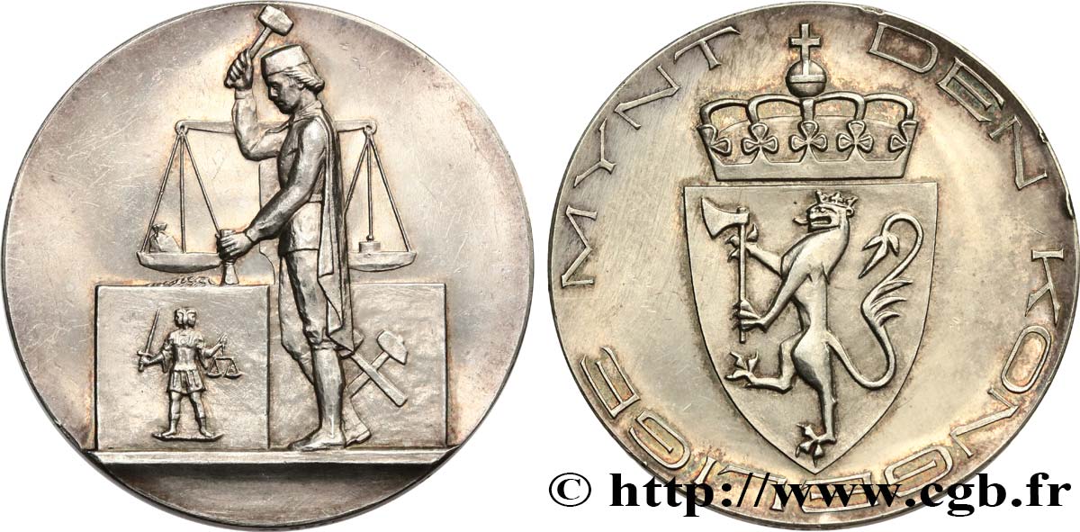 SWEDEN Médaille, Kongelige Mynt AU