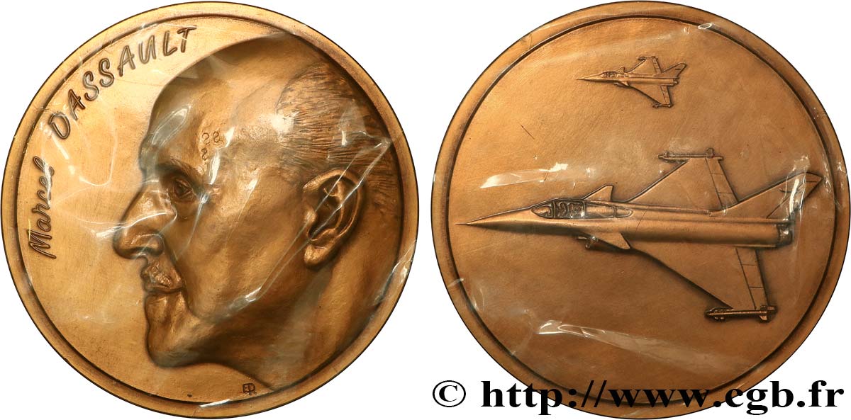 CINQUIÈME RÉPUBLIQUE Médaille, Marcel Dassault SUP