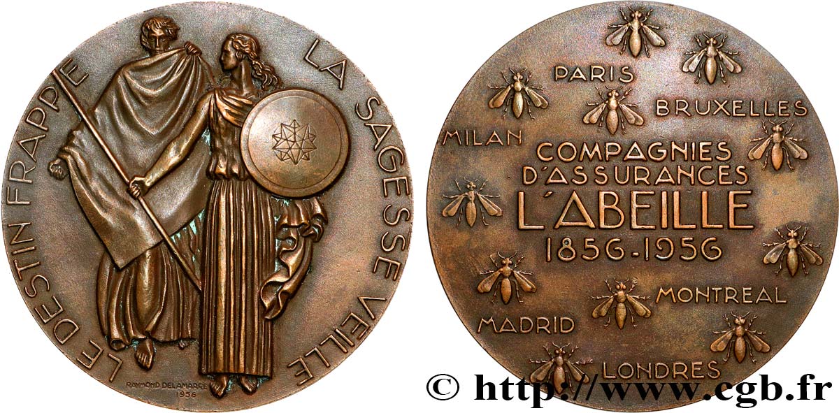 LES ASSURANCES Médaille, L’Abeille q.SPL