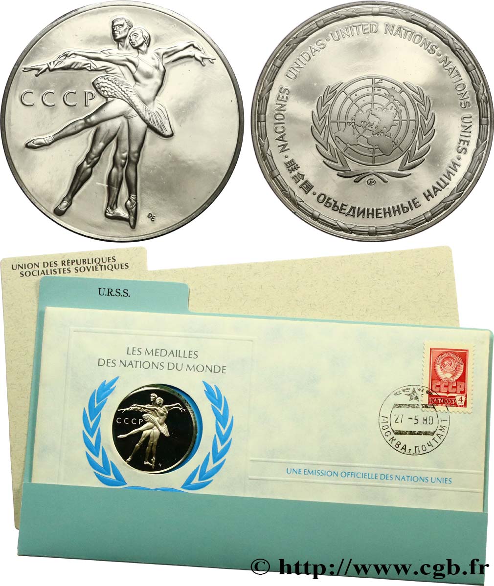 LES MÉDAILLES DES NATIONS DU MONDE Médaille, U.R.S.S. SC
