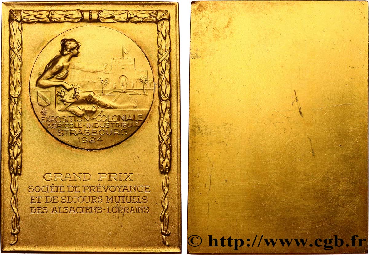 ASSURANCES Plaque, Société de prévoyance et de secours mutuels des alsaciens-Lorrains AU