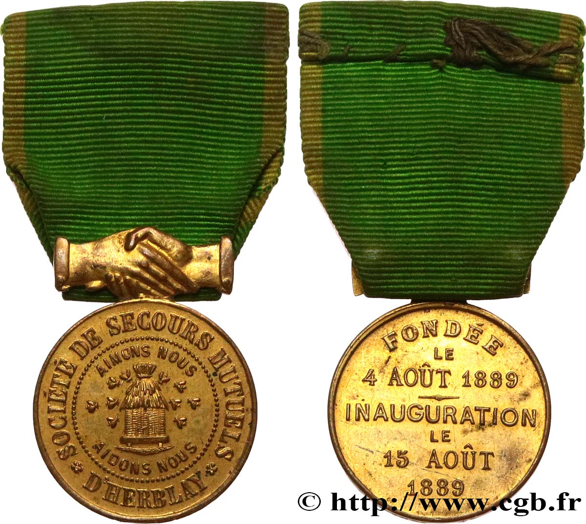 LES ASSURANCES Médaille, Société de Secours Mutuels fVZ