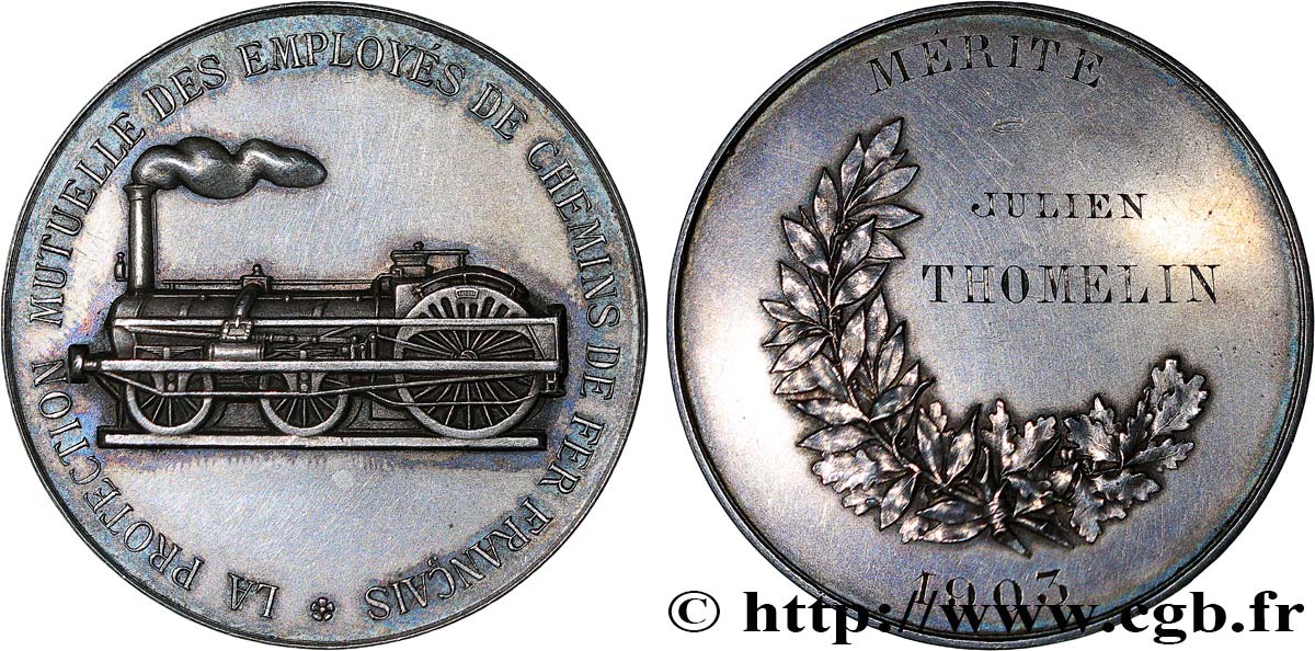 INSURANCES Médaille de mérite, La protection mutuelle des employés de chemins de fer AU