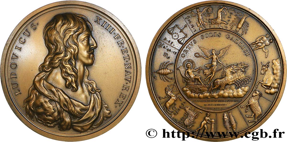 LOUIS XIII LE JUSTE Naissance de Louis XIV, refrappe moderne SUP