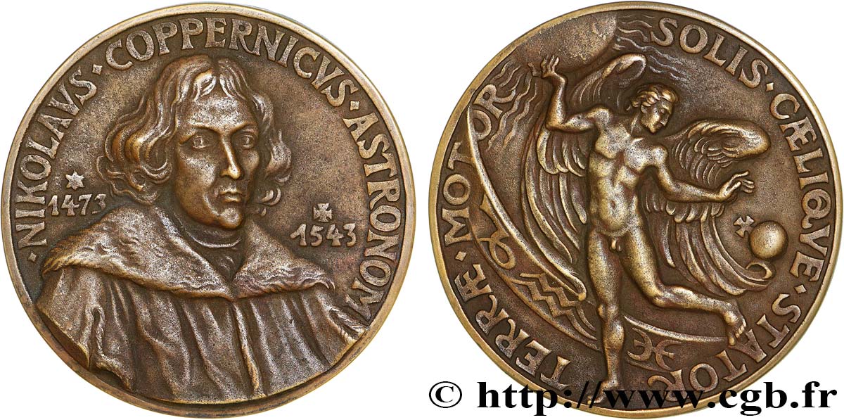 SCIENCES & SCIENTIFIQUES Médaille, Nicolas Copernic MBC+