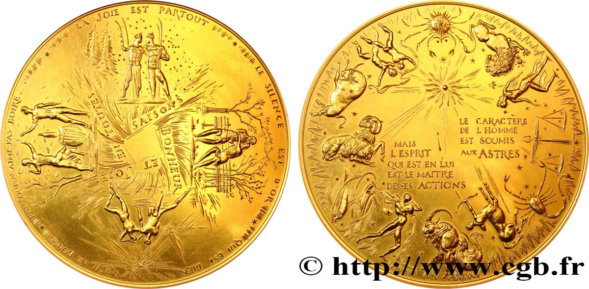 CINQUIÈME RÉPUBLIQUE Médaille, Mes Voeux SUP