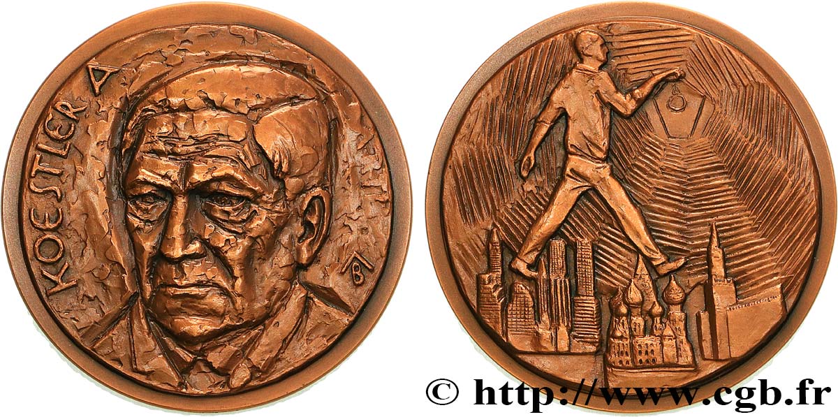 SCIENCES & SCIENTIFIQUES Médaille, Arthur Koestler VZ