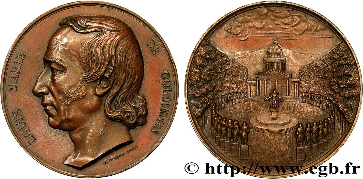 LUDWIG PHILIPP I Médaille, Louis Marie de Cormenin fVZ
