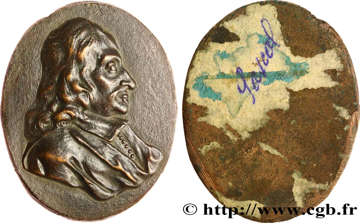 SCIENCES & SCIENTIFIQUES Médaille, Blaise Pascal TTB+