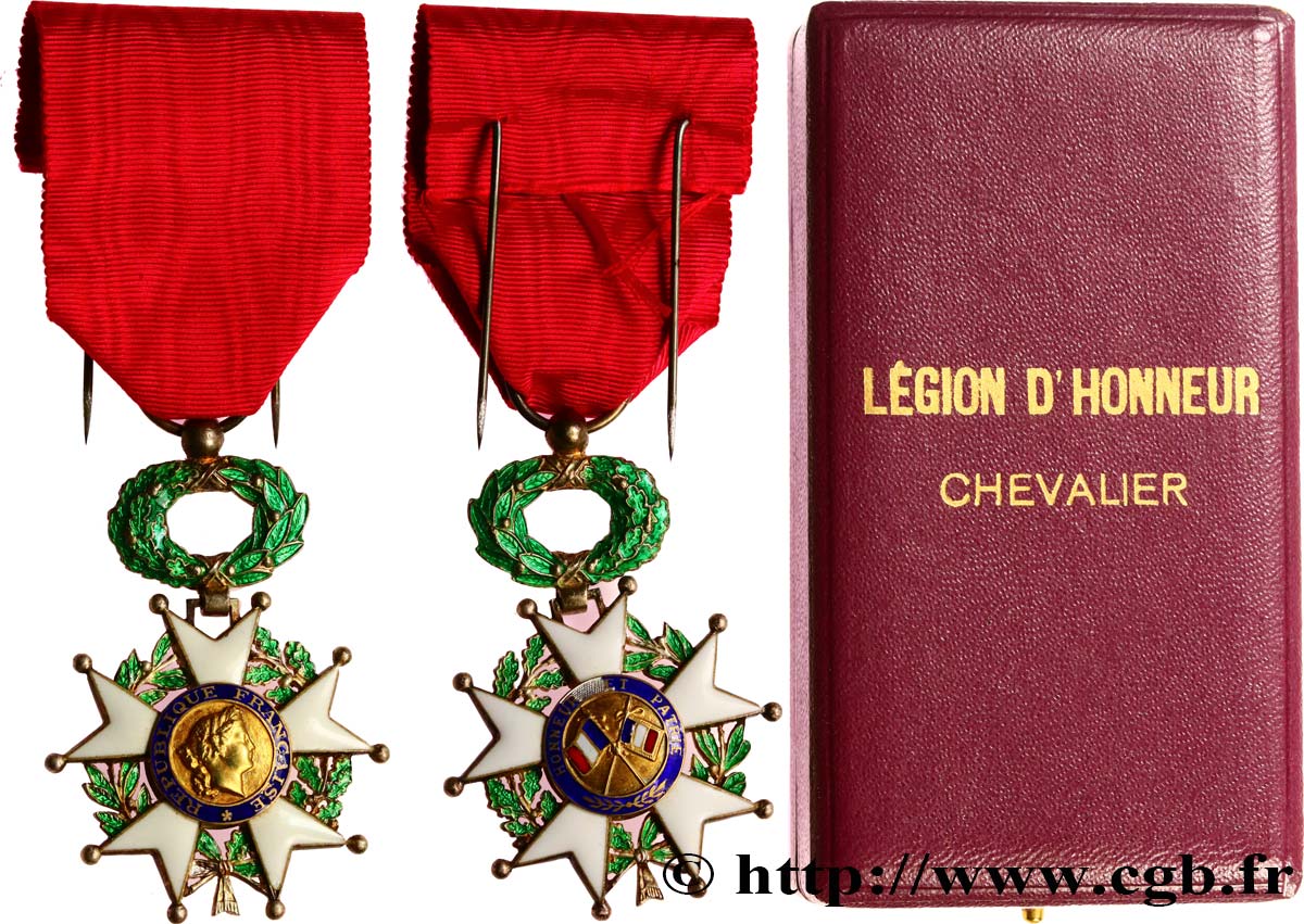 DRITTE FRANZOSISCHE REPUBLIK Légion d’Honneur - Chevalier fVZ
