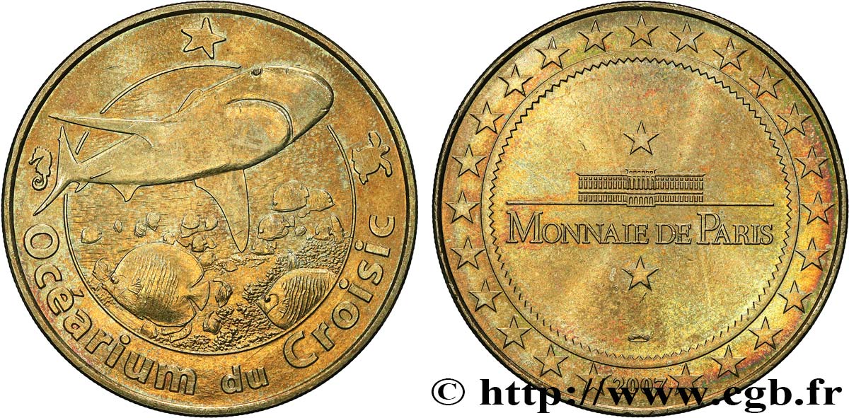 MONUMENTS ET HISTOIRE Médaille touristique, Océarium du Croisic TTB+