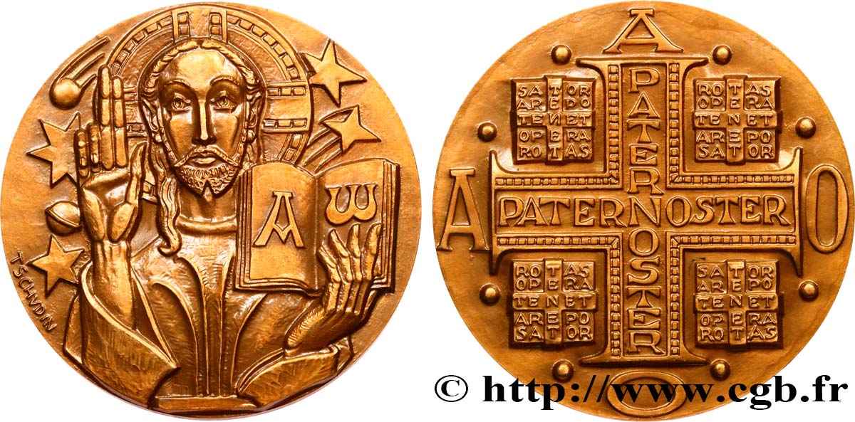 MÉDAILLES RELIGIEUSES Médaille, Christ Enseignant SUP