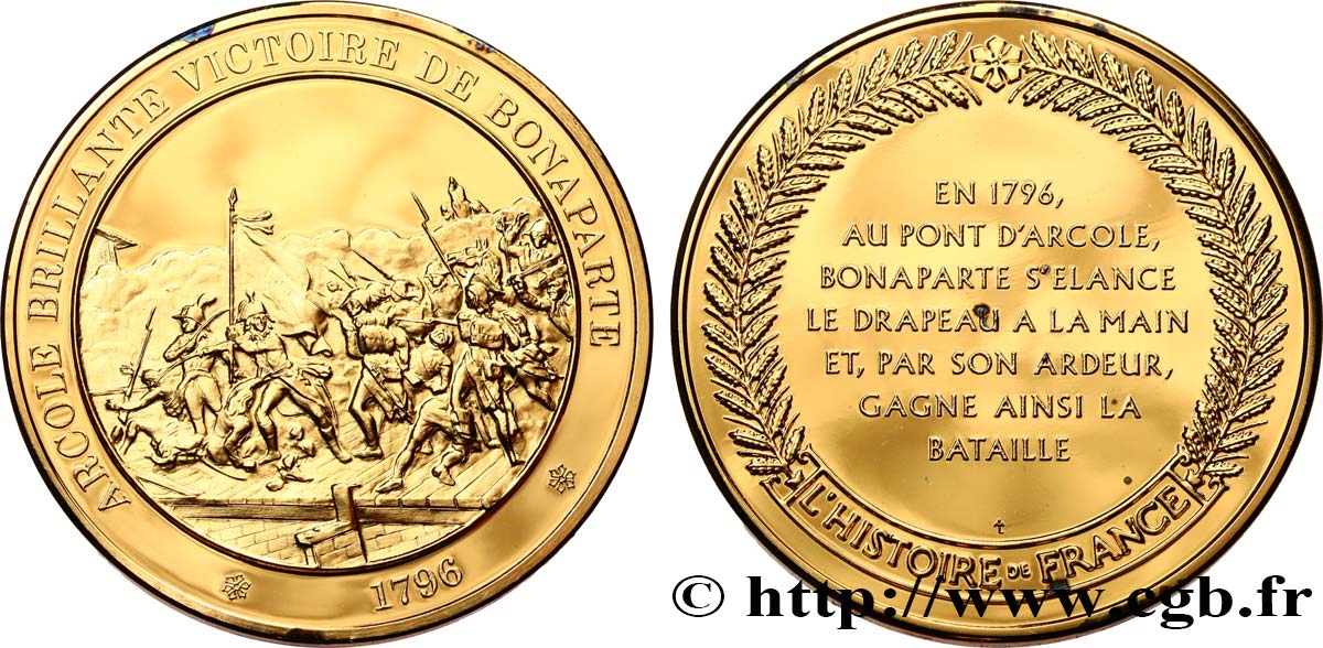 HISTOIRE DE FRANCE Médaille, Victoire d’Arcole SPL