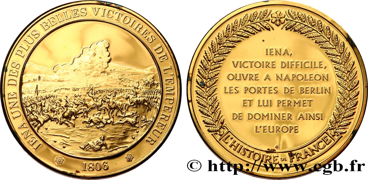 HISTOIRE DE FRANCE Médaille, Iena SC