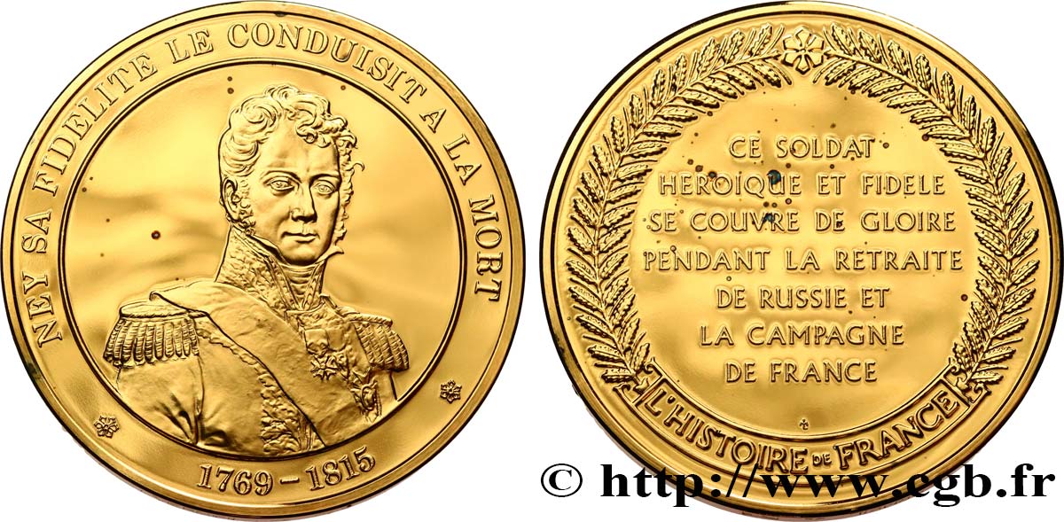 HISTOIRE DE FRANCE Médaille, Ney SPL