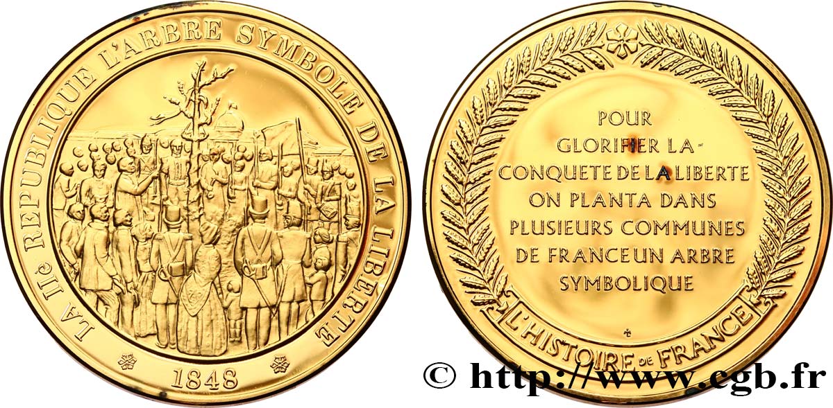 HISTOIRE DE FRANCE Médaille, IIe République  MS