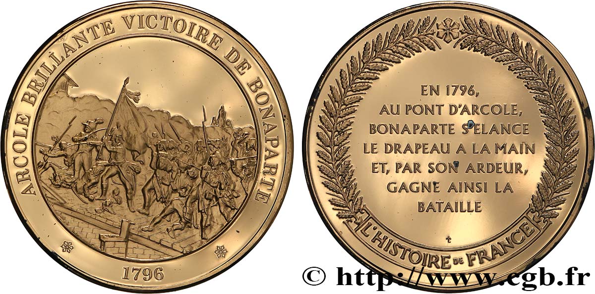 HISTOIRE DE FRANCE Médaille, Victoire d’Arcole fST