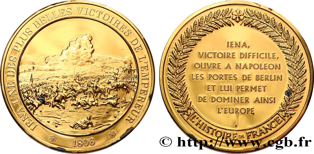 HISTOIRE DE FRANCE Médaille, Iena MS