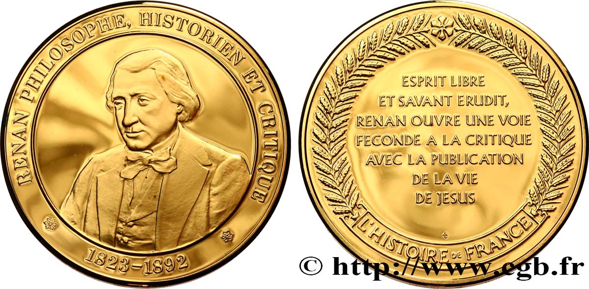 HISTOIRE DE FRANCE Médaille, Renan SPL