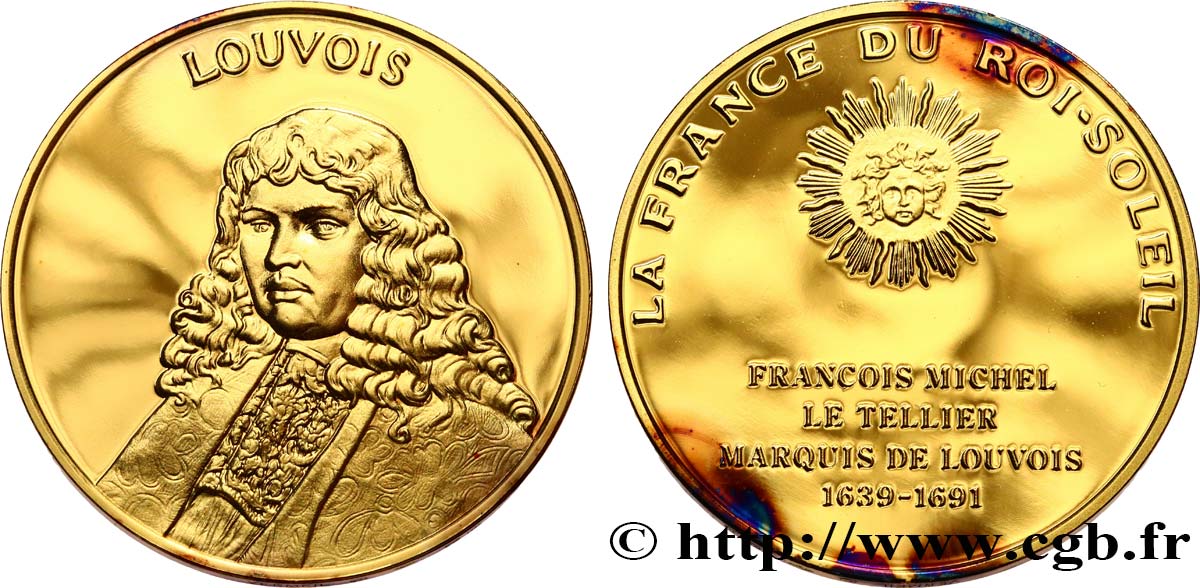 LA FRANCE DU ROI-SOLEIL Médaille, Louvois fST