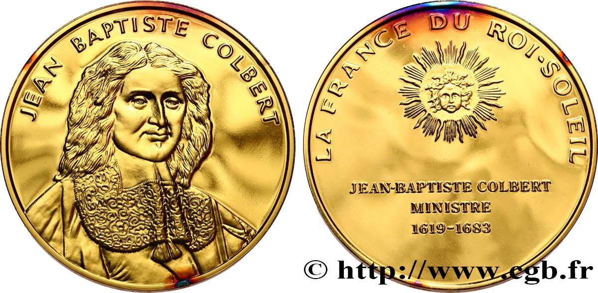 LA FRANCE DU ROI-SOLEIL Médaille, Colbert SPL