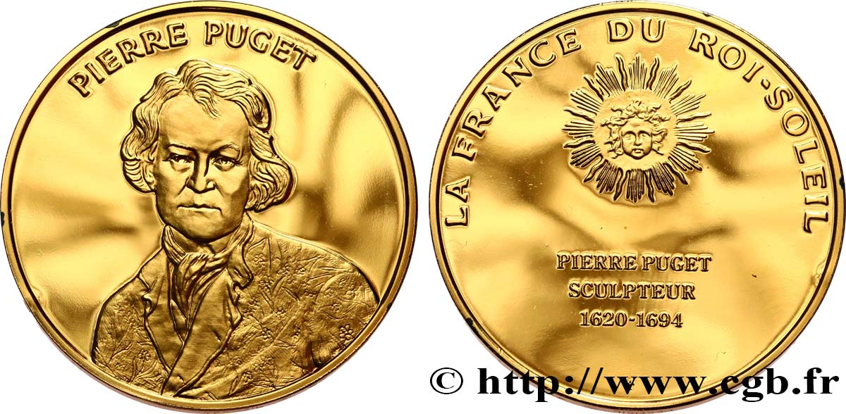 LA FRANCE DU ROI-SOLEIL Médaille, Pierre Puget SPL
