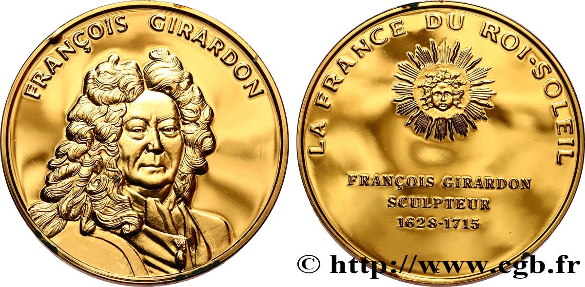 LA FRANCE DU ROI-SOLEIL Médaille, François Girardon SPL