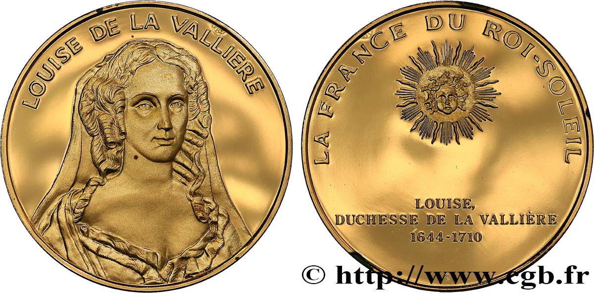 LA FRANCE DU ROI-SOLEIL Médaille, Valliere SPL