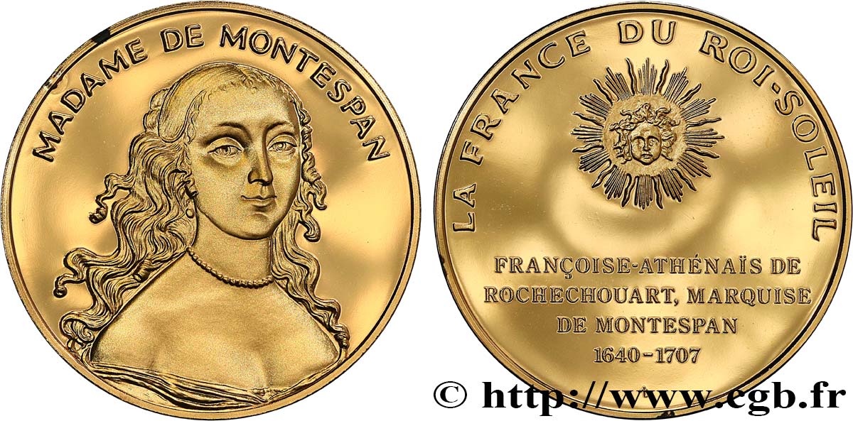 LA FRANCE DU ROI-SOLEIL Médaille, Montespan SC