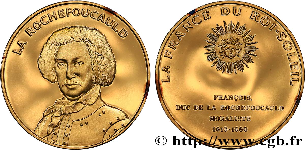 LA FRANCE DU ROI-SOLEIL Médaille, François de La Rochefoucauld SC