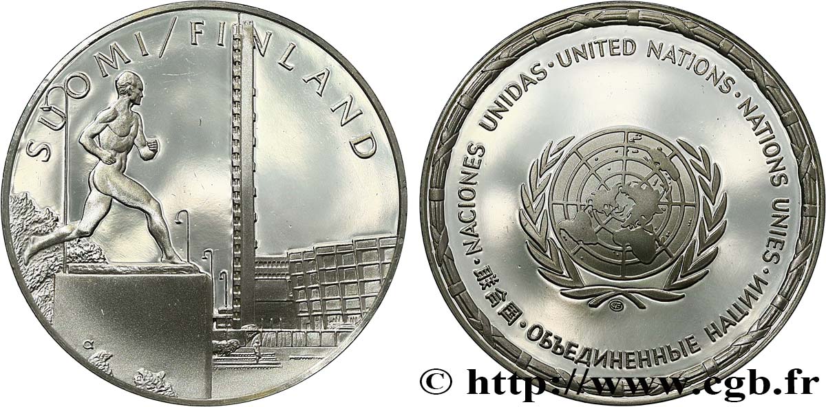 LES MÉDAILLES DES NATIONS DU MONDE Médaille, Finlande SPL