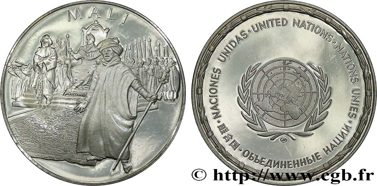 LES MÉDAILLES DES NATIONS DU MONDE Médaille, Mali MS