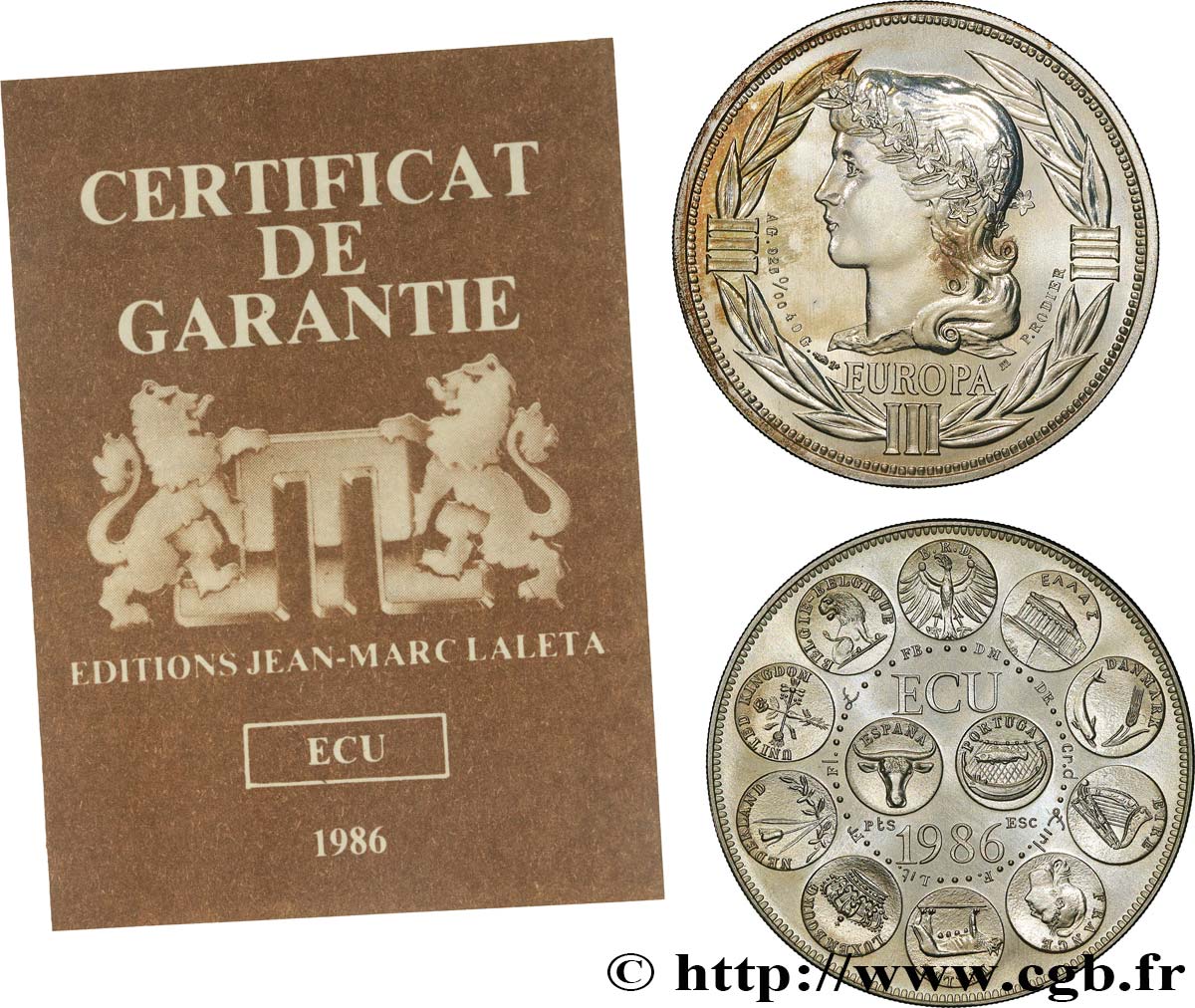 CINQUIÈME RÉPUBLIQUE ECU Europa SUP