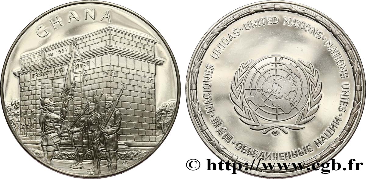 MEDALS OF WORLD'S NATIONS Médaille, Ghana fme_673304 Medals