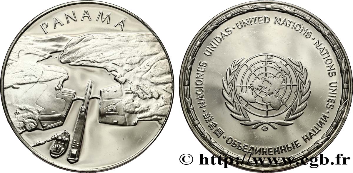 LES MÉDAILLES DES NATIONS DU MONDE Médaille, Panama MS