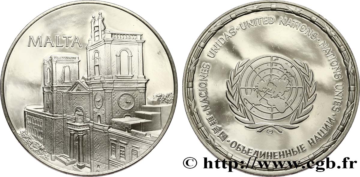LES MÉDAILLES DES NATIONS DU MONDE Médaille, Malte MS