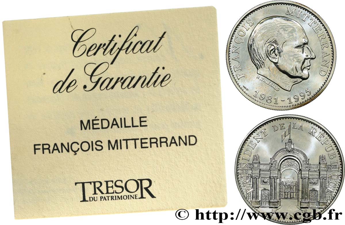 V REPUBLIC François Mitterrand, président de la République AU