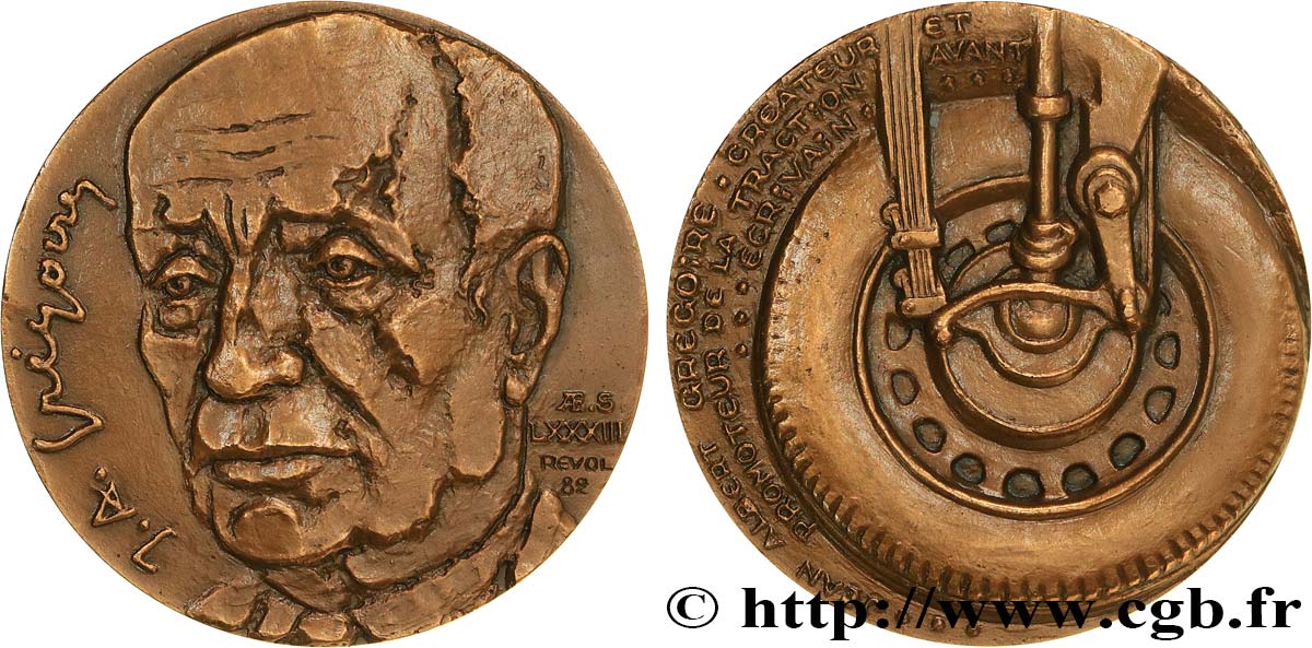 SCIENCES & SCIENTIFIQUES Médaille, Jean Albert Grégoire SUP