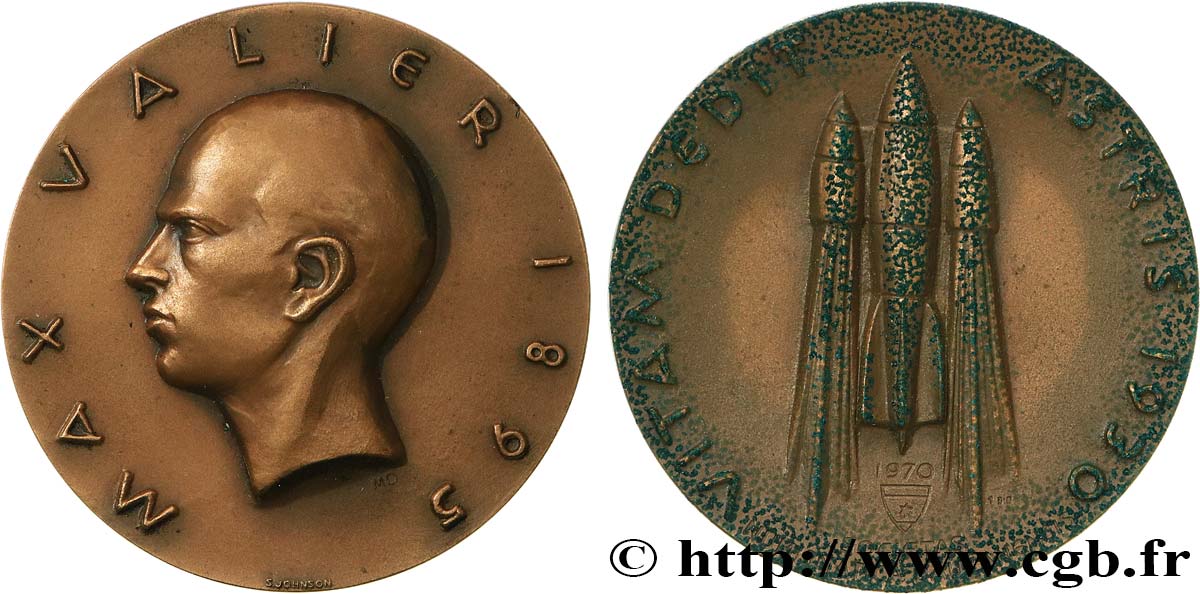 SCIENCES & SCIENTIFIQUES Médaille, Max Valier AU
