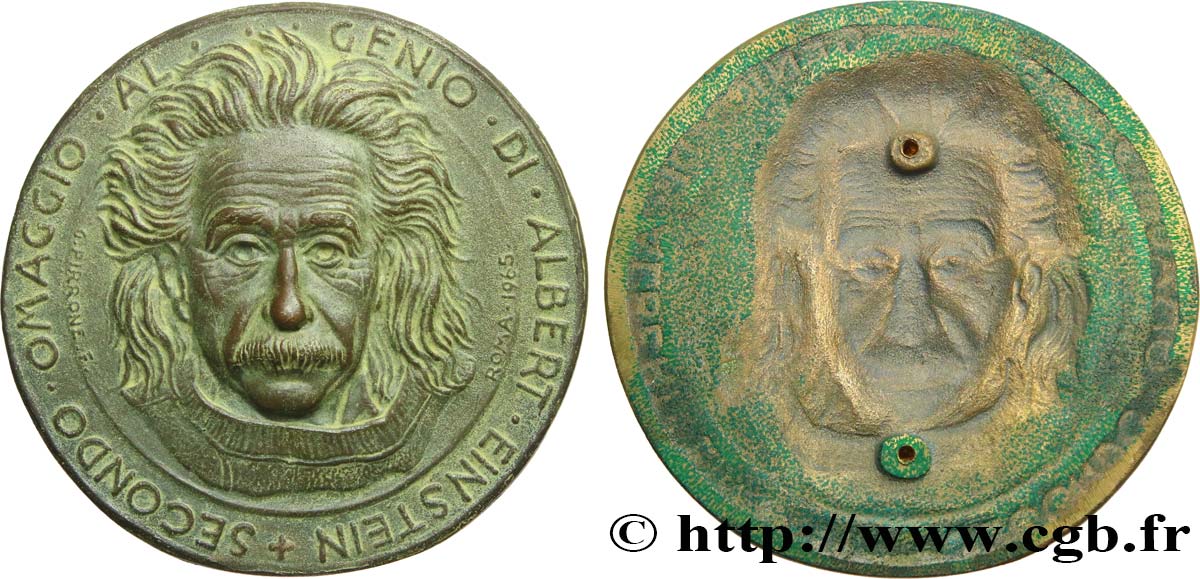SCIENCE & SCIENTIFIC Médaille, Hommage à Albert Einstein AU
