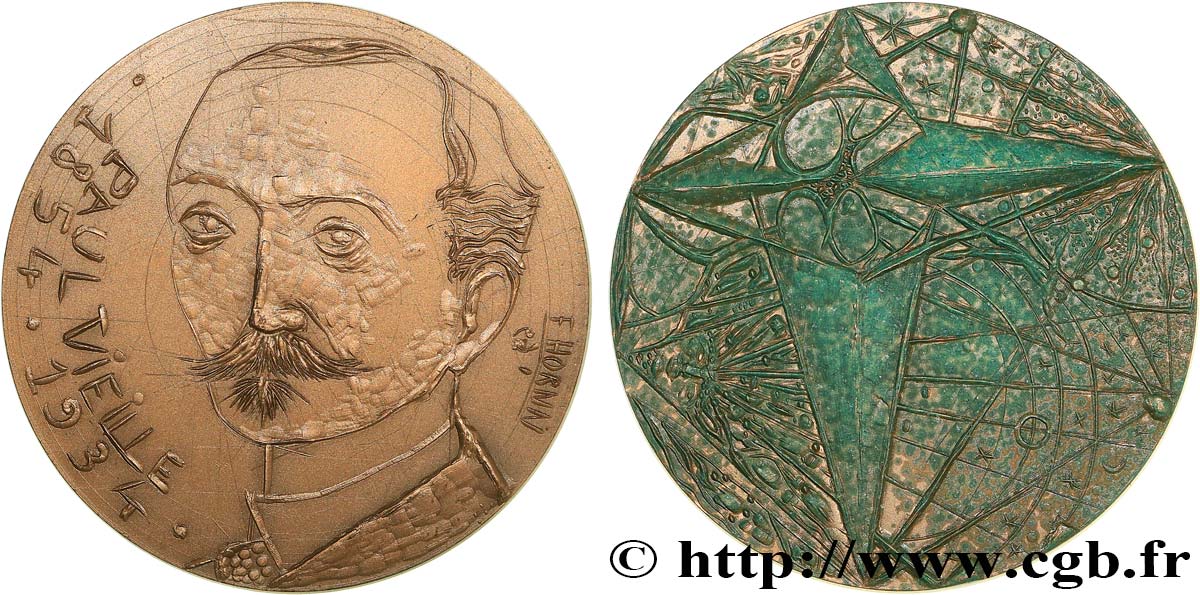 SCIENCES & SCIENTIFIQUES Médaille, Paul Vieille SUP/TTB+