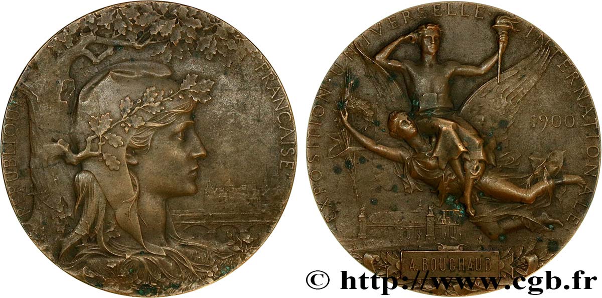 DRITTE FRANZOSISCHE REPUBLIK Médaille de l’exposition universelle de Paris SS
