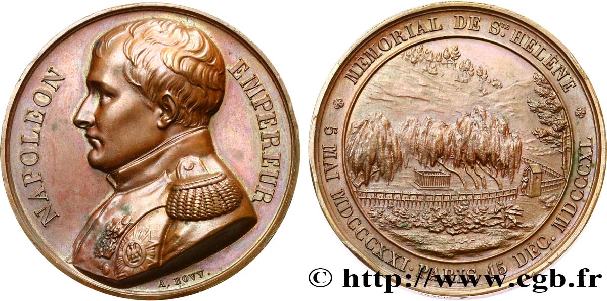 LUIGI FILIPPO I Médaille du mémorial de St-Hélène SPL